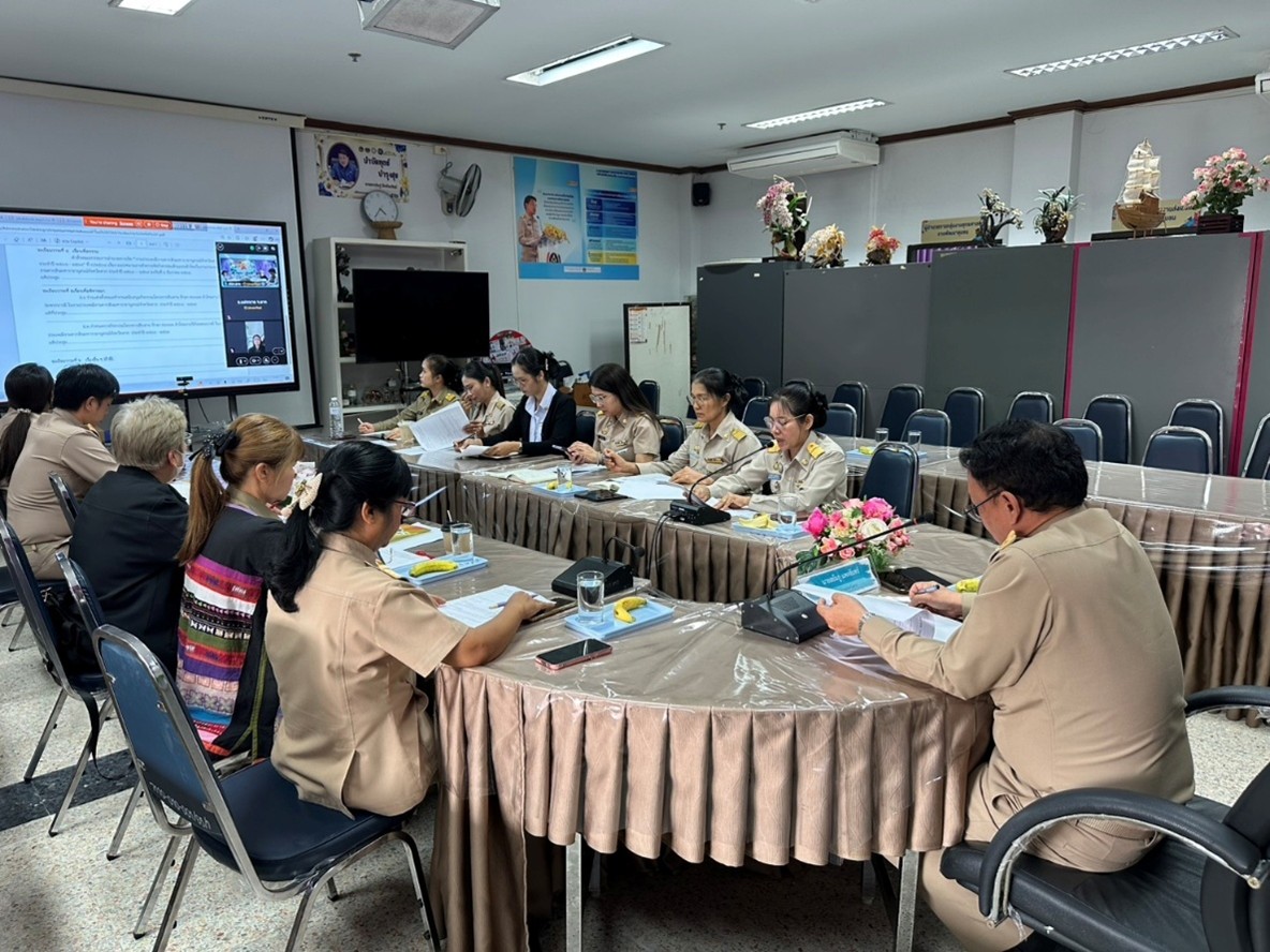 9.พช.ตาก  ประชุมเตรียมความพร้อมกิจกรรมเดินแบบผ้าไทยในงานประเพณีงานตากสินมหาราชานุสรณ์จังหวัดตาก ประจำปี 2568 – 2569